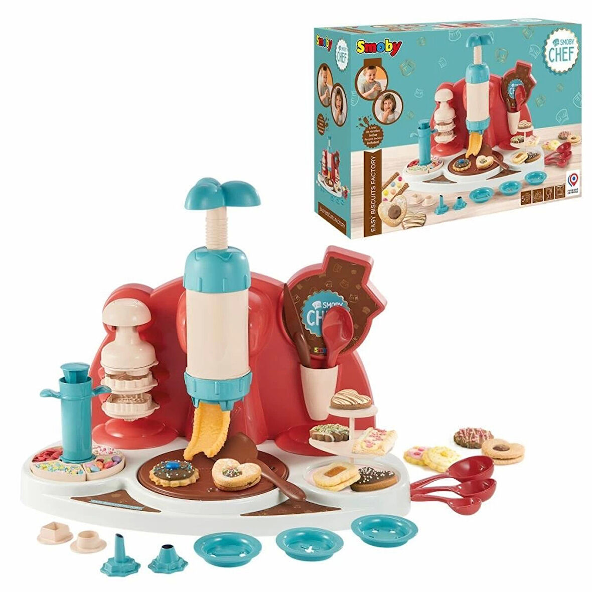 Çocuk 7600312117 Smoby Chef Bisküvi Fabrikası