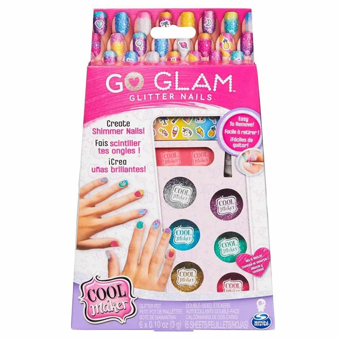 Eğitici Oyuncak   26329 Cool Maker Go Glam Işıltılı Tırnaklar
