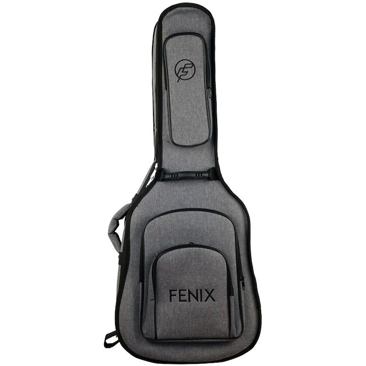 Fenix Lux Akustik Gitar Gigbag (Gri)