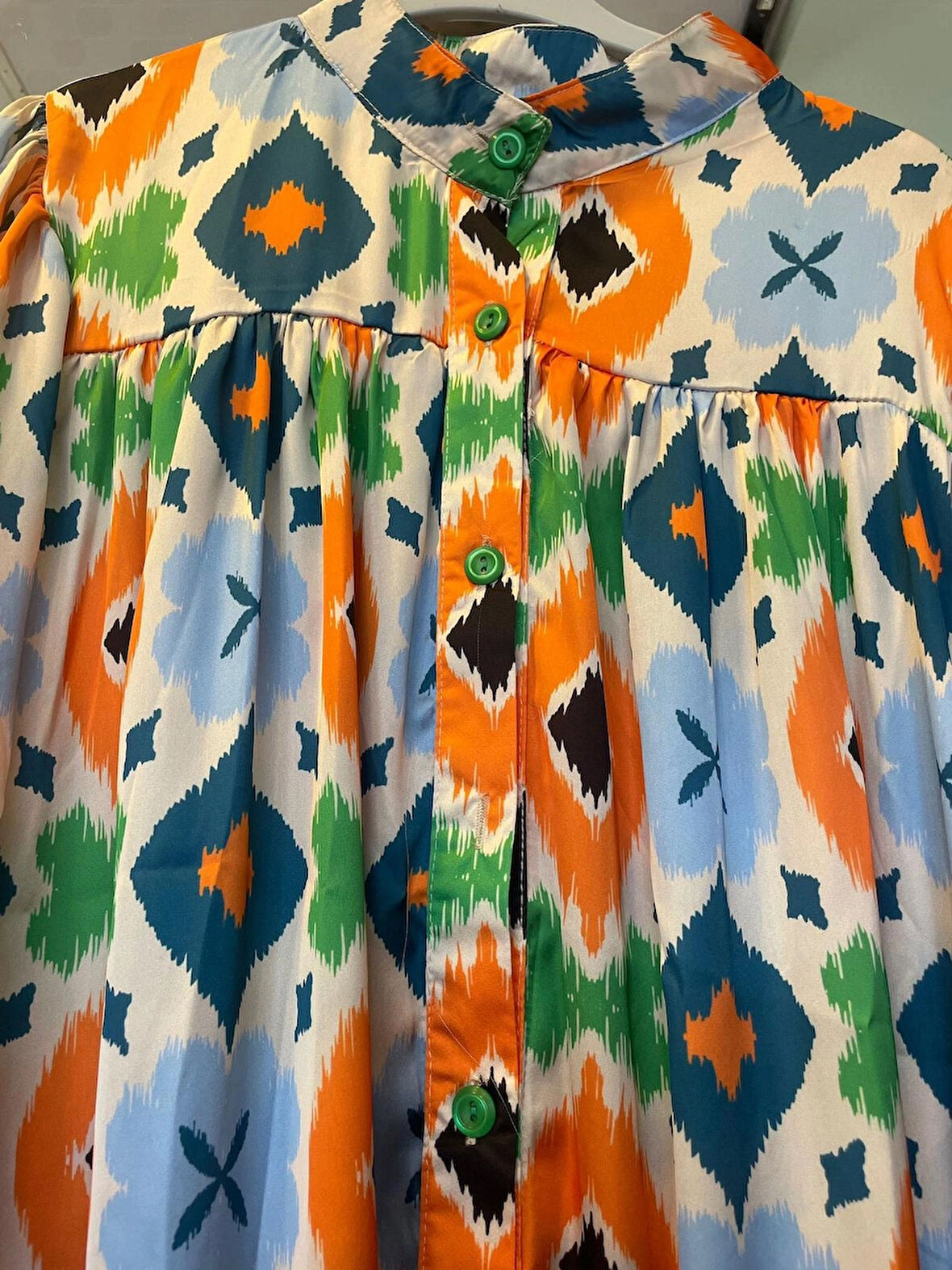 Çiçekli Desenli Elbise Tunik