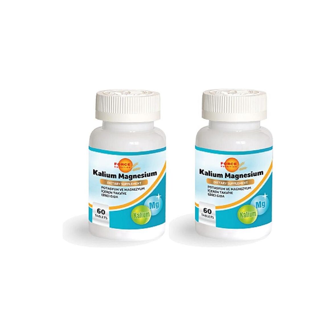 Potasyum Magnesyum 60 Tablet - 2 Kutu