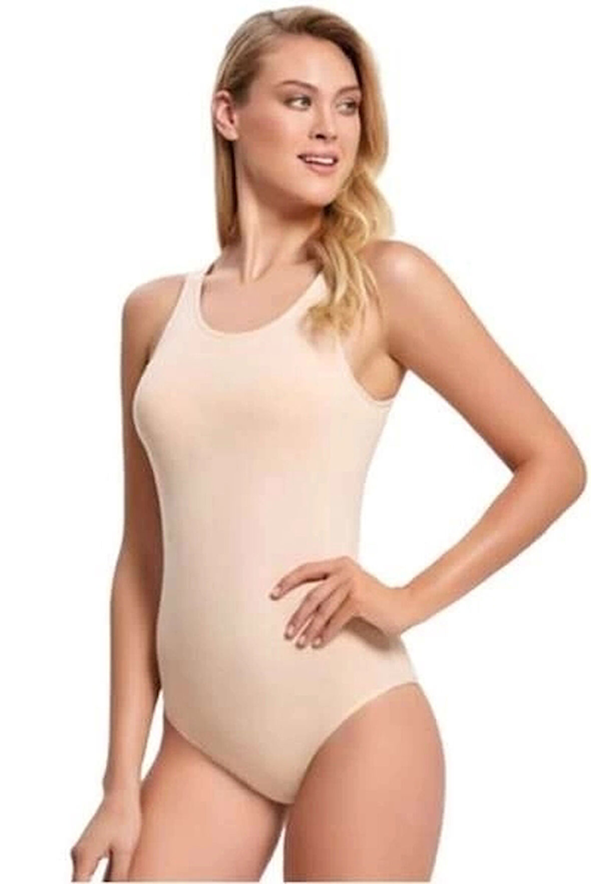 9252 Kadın Kalın Askılı Çıtçıtlı Atlet
