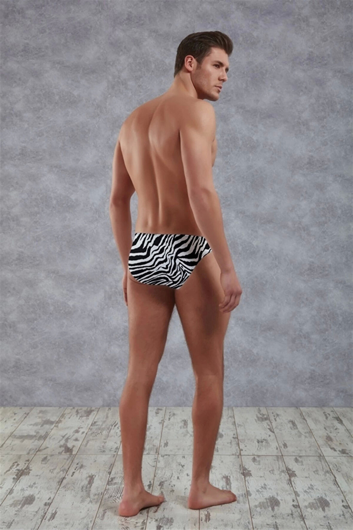 Erkek Desenli Slip 1345
