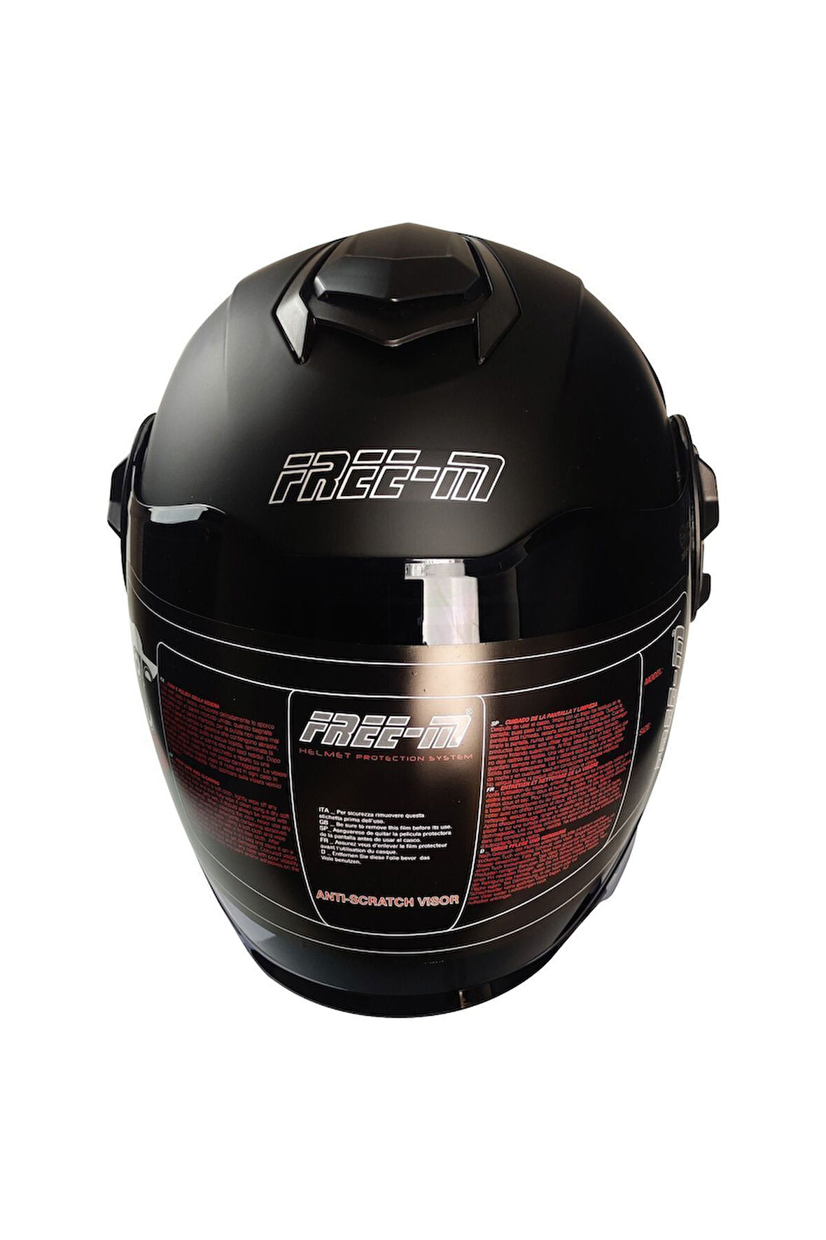 Motosiklet Yarım Kask Double Güneş Vizörlü Ece Sertifikalı Abs Material Motor Kaskı Mat Siyah