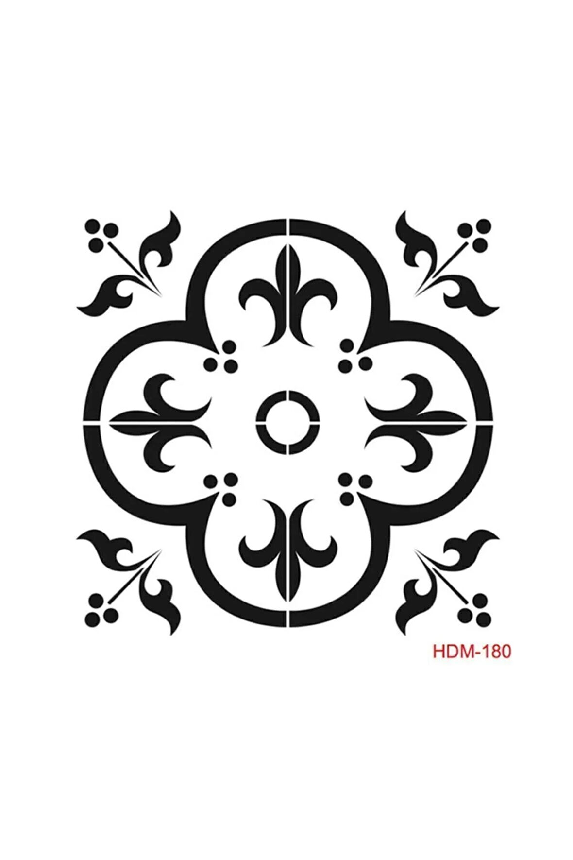 Stencil (şablon) 25x25 Cm