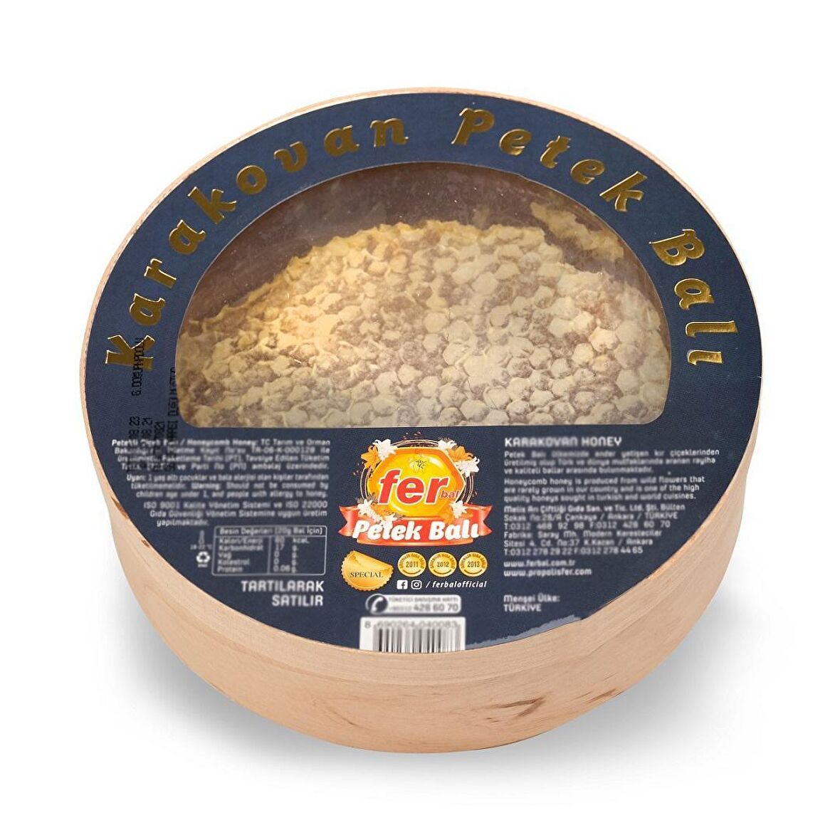 FER DOĞAL KARAKOVAN PETEK BALI 850 GR