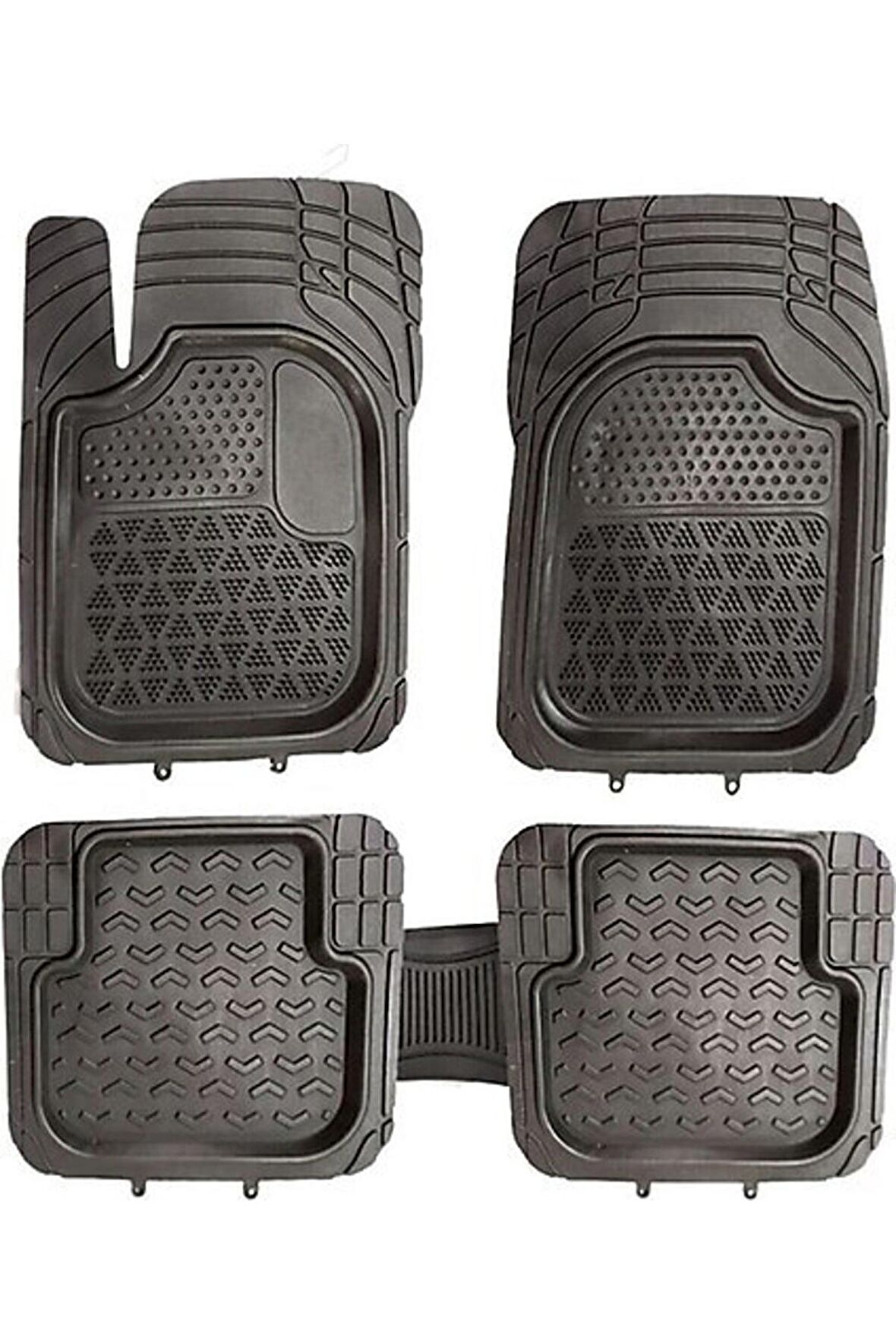 Hyundai Atos 1997-2008 Araca Uyumlu 3D Havuzlu Siyah Oto Paspas Takımı