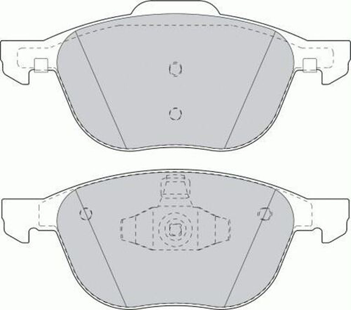 Ferodo Fdb1594 Ön Fren Balatası Mazda 3 03> Mazda 3 09> Mazda 5 05> Mazda 5 10> Focus II 04 > Focus II C Ma04>07 C Ma07 > Focus III 11 > 1.6Eco 1.6Tdcı 1.8Tdcı 2.0Tdcı Kuga 2.0Tdcı 07 > Mazda III Mazda V Volvo C30 C70 II S40 II V50 03>