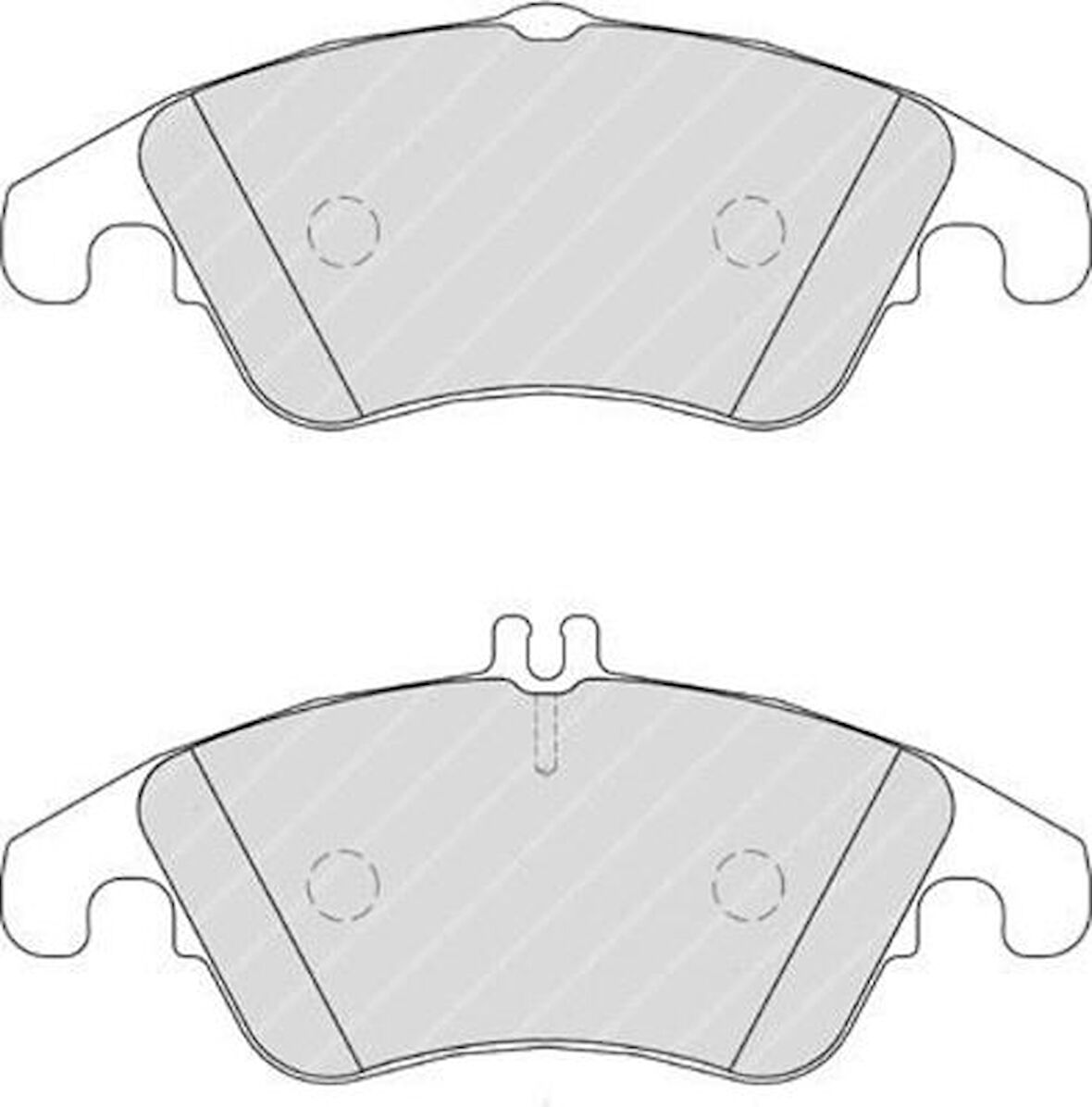 Ferodo FDB1979 Fren Balatası Ön W204 07-14 S204 07-14 C204 11-C218 11-17 W212 09-15 C207 09-15 0054201320