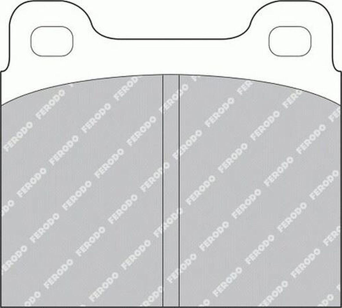 Ferodo FDB2M Fren Balatası Arka W126 85-91 C126 87-91 W116 75-80 C107 74-80 7H0145790F