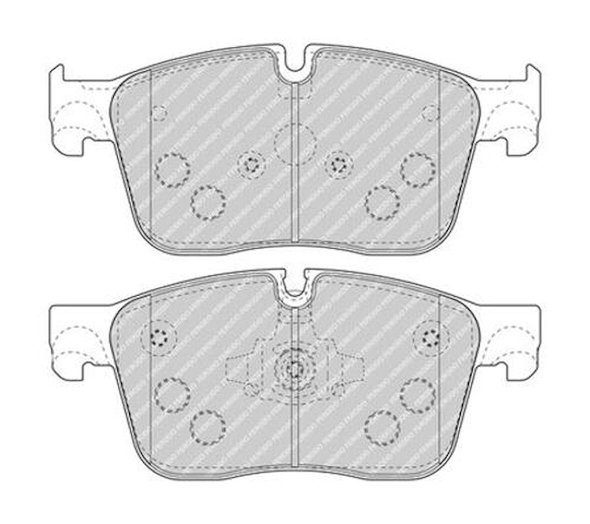 Ferodo FDB4894 Fren Balatası Ön Velar 17-Xe Range 15-XF 16-F-Pace 16- LR091308