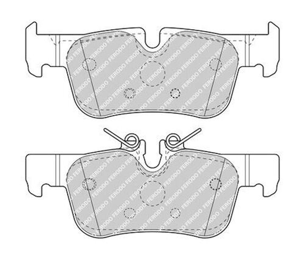 Ferodo FDB4954 Fren Balatası Arka BMW F45 F48 F39 Mini F60 F53 1543683