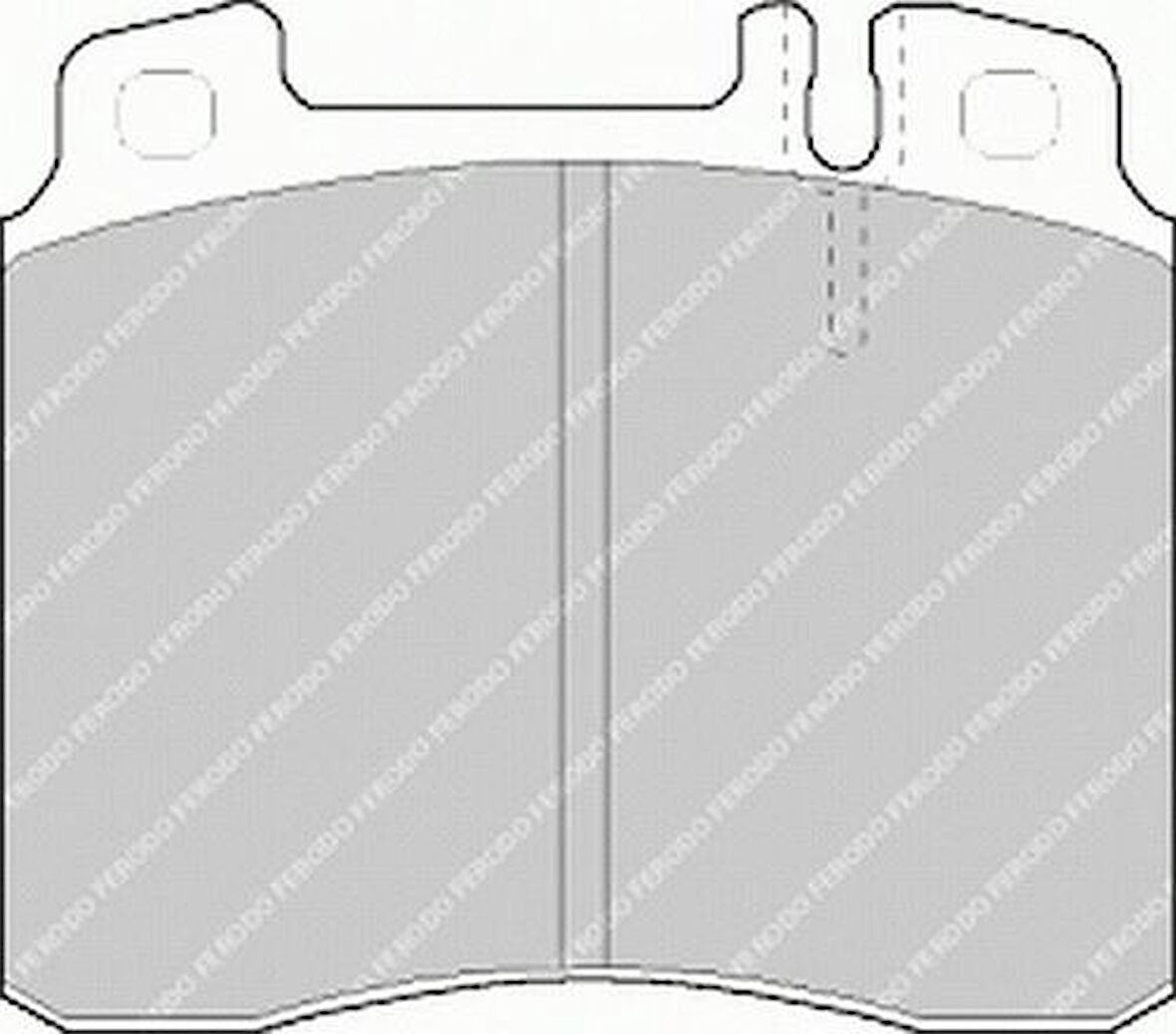 Ferodo FDB800 Fren Balatası Ön S-Class W140 91-98 C140 92-98 0024200420