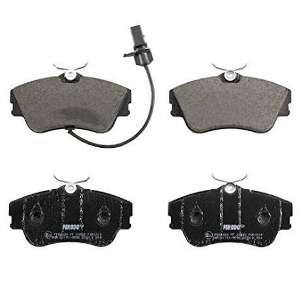 Ferodo FVR1519 Ön Fren Balatası 15 Transporter T4 90-03 Kablolu 7D0698151B