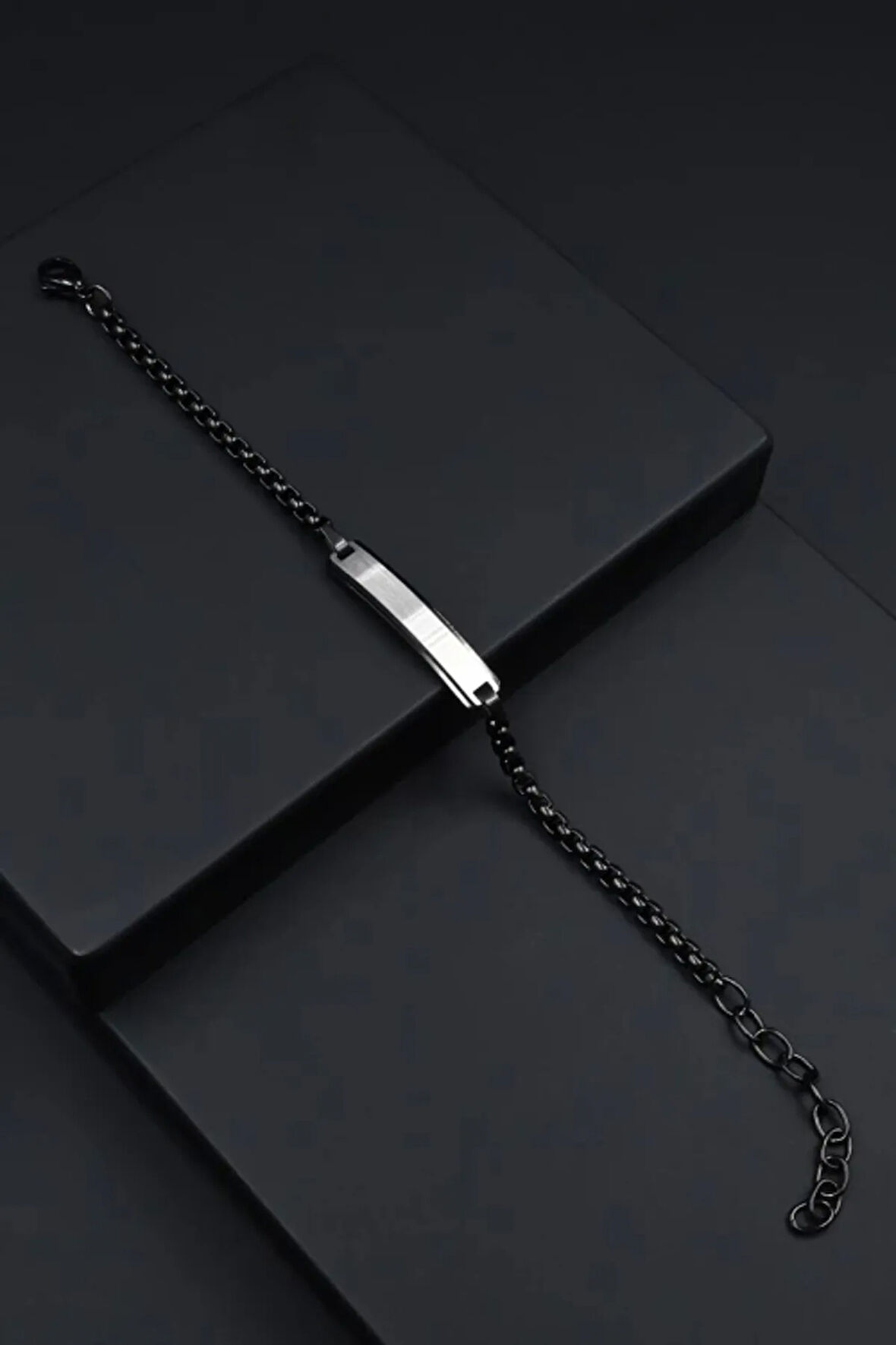 Siyah Çelik Takı FRJ10043-G