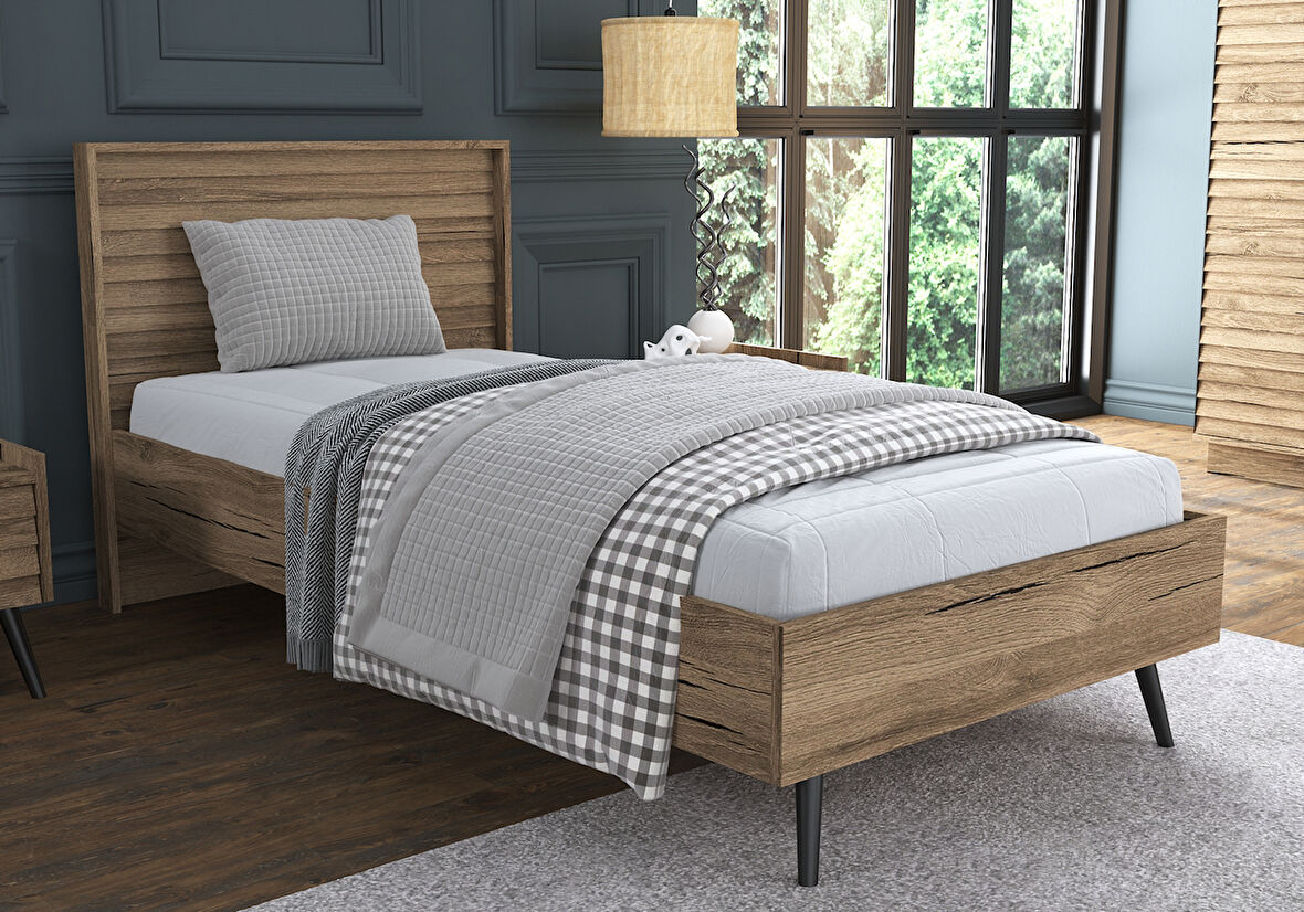 Hunerika Lion Premium tek kişilik karyola-Minifiks - Pera 