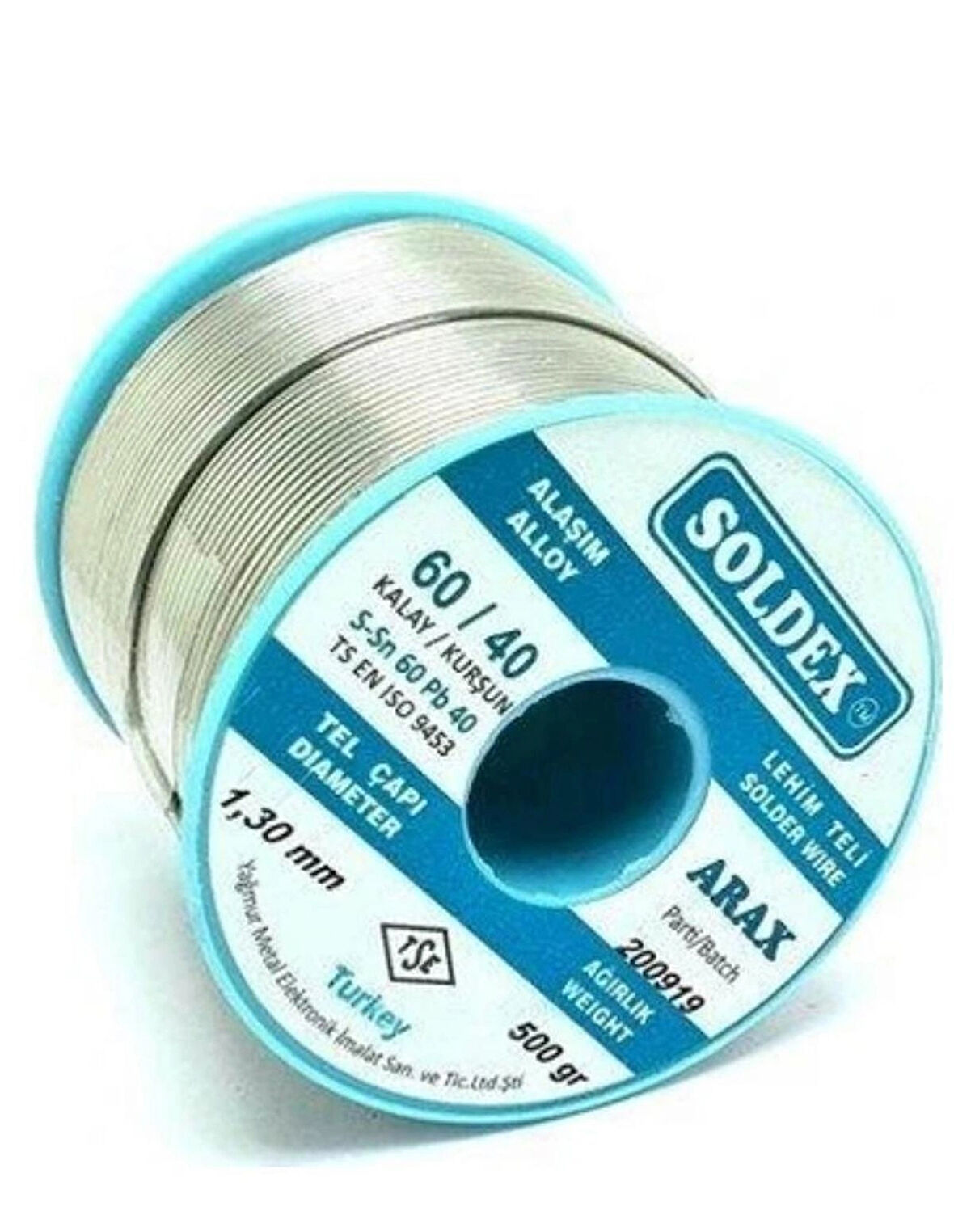 Soldex Arax Pastalı Lehim Teli 1.3mm 500gr