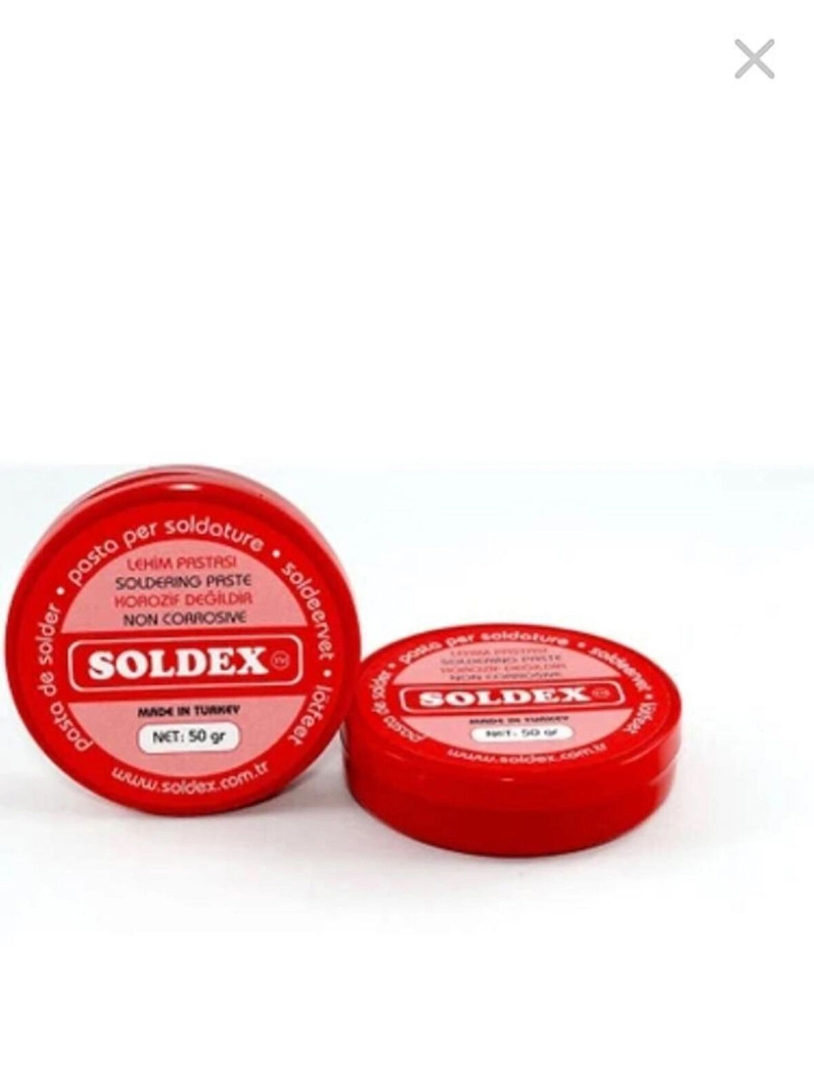 Soldex Lehim Pastası 50 gr