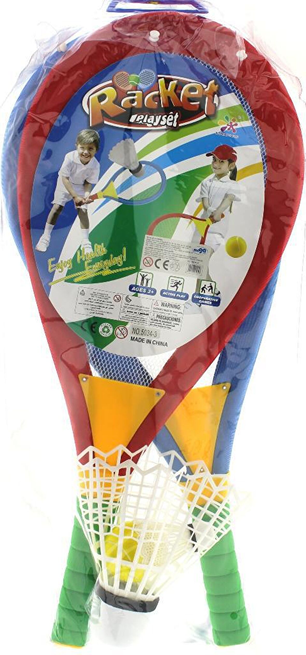 Badminton File Raket Seti