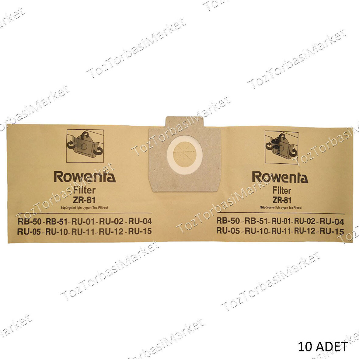 Magic Bags | Bosch BBZ21AF - BMS 2100-2299 -GAS15 - Modellere  Uyumlu Süpürge Toz Torbası (20 Adet)