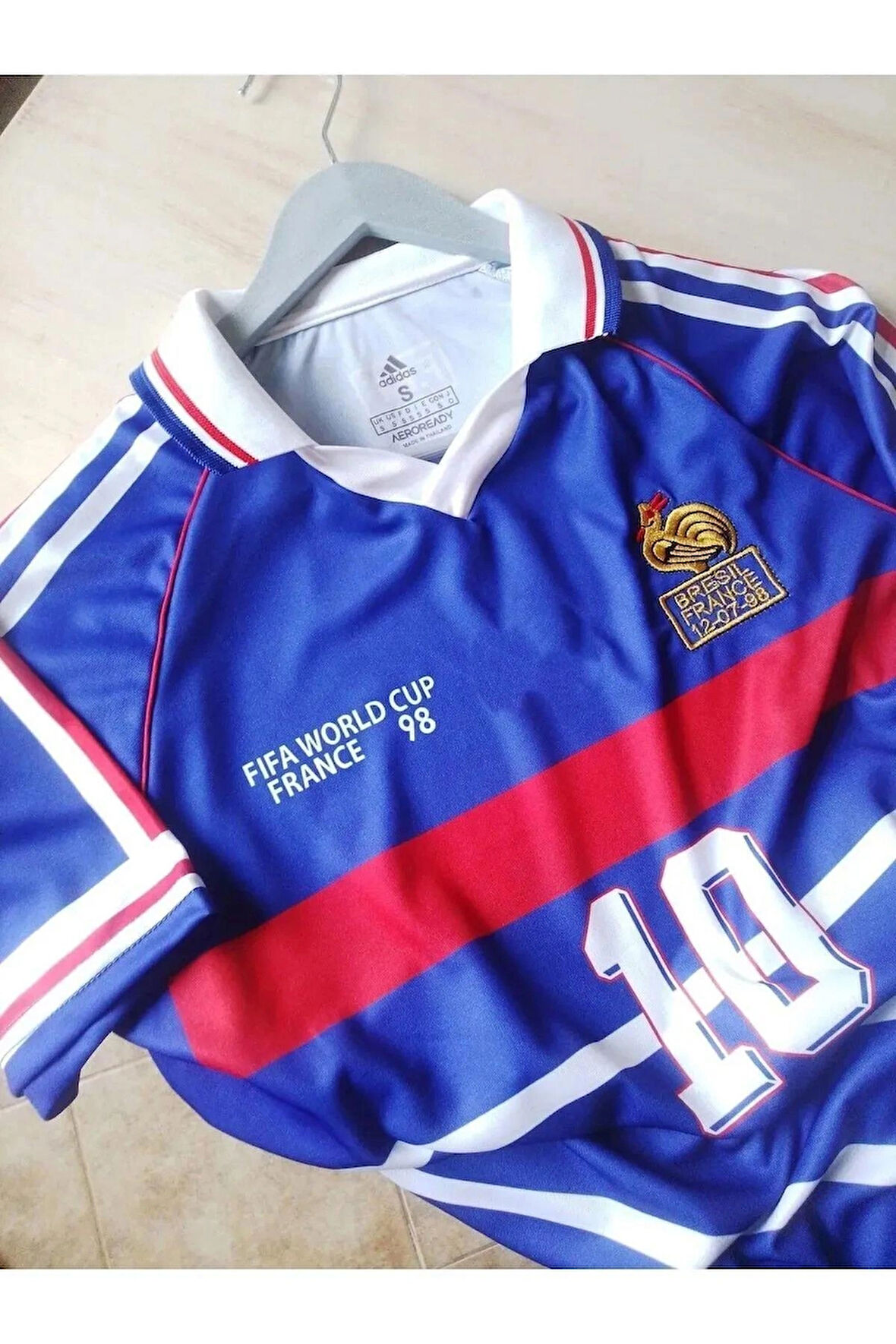 Zinedine Zidane Efsane Nostalji Fransa Milli Takım Forması