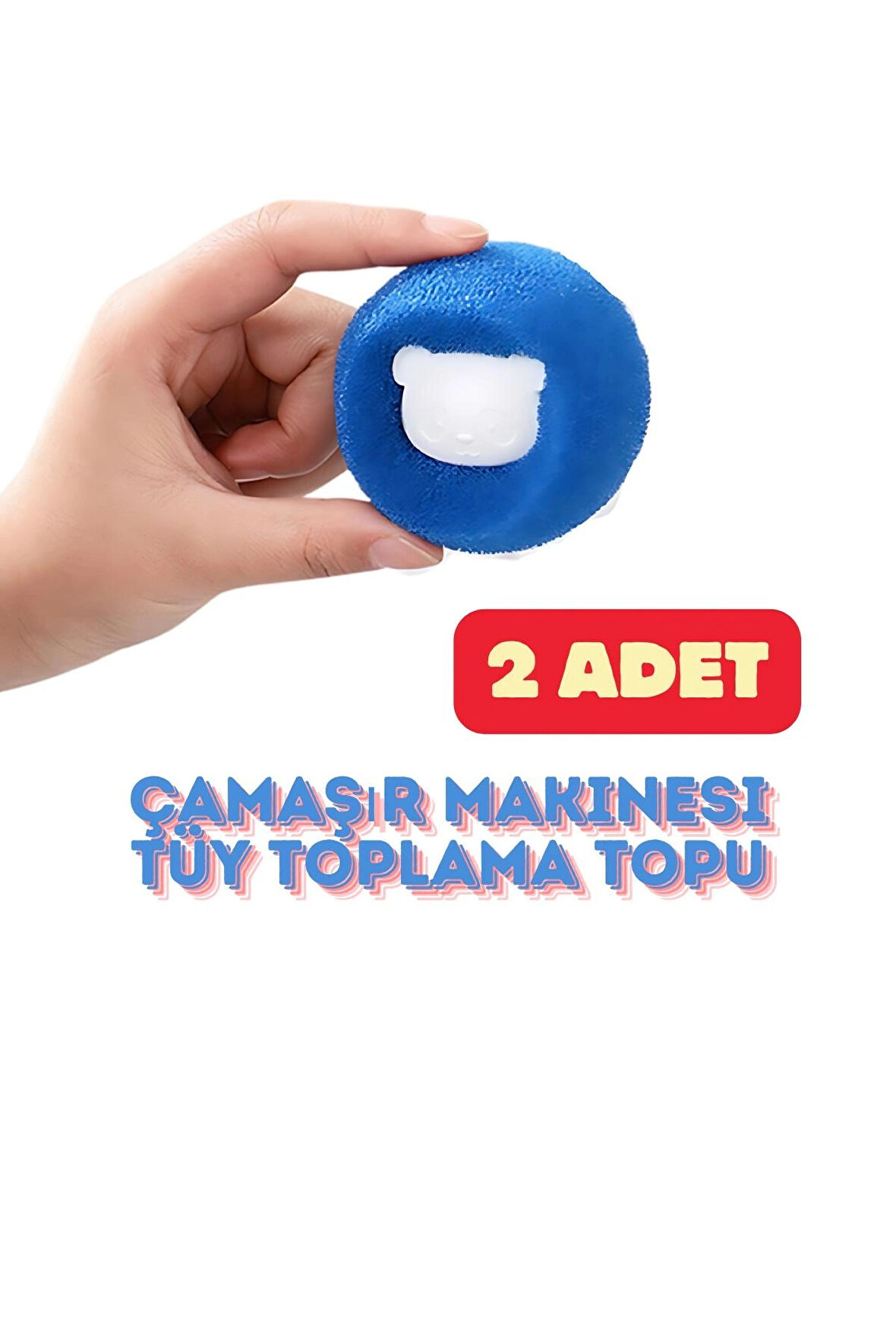 2 ADET Çamaşır Makinesi Yıkama Giysi Tüy Toplama Topu