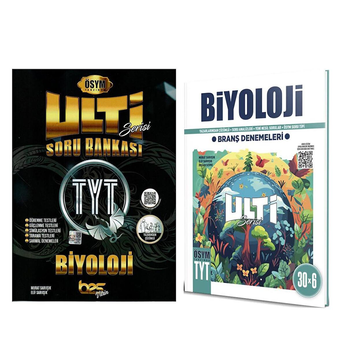 Bes TYT Biyoloji Soru Bankası ve Deneme Seti 2 Kitap