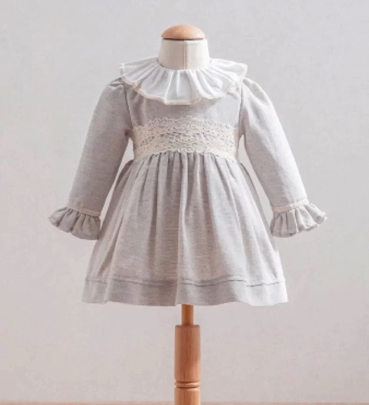 Tongs Baby Elbise 3878 Gri