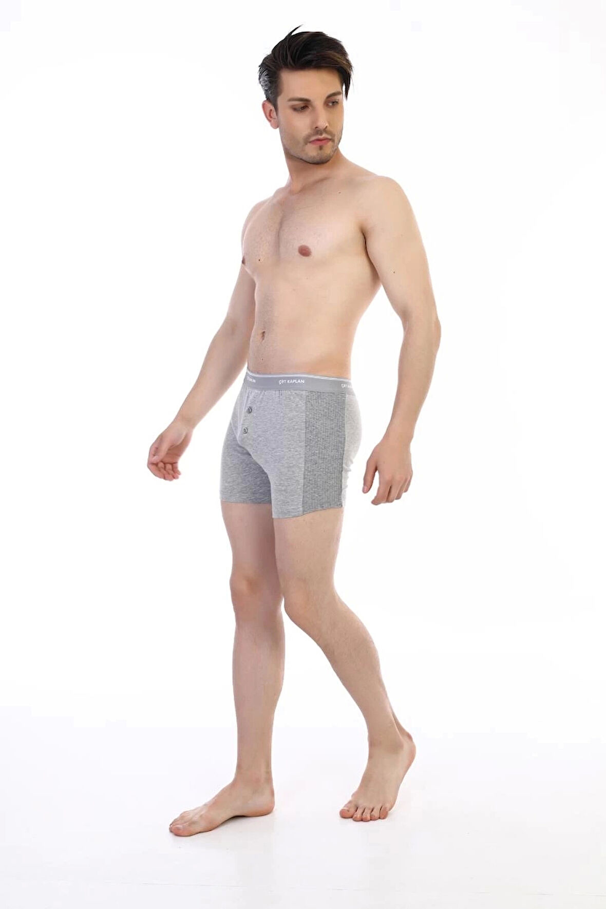 Çift Kaplan 880 Elastanlı Erkek Boxer