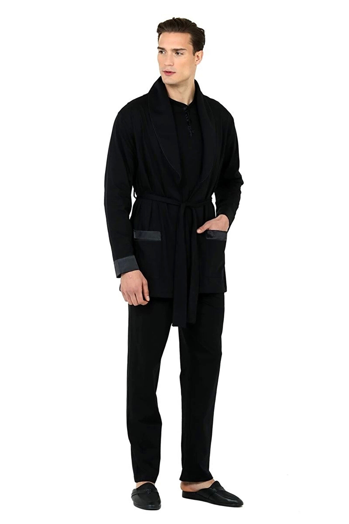 D's Damat 23003 Saten Biyeli Patlı 5'li Rob. Set
