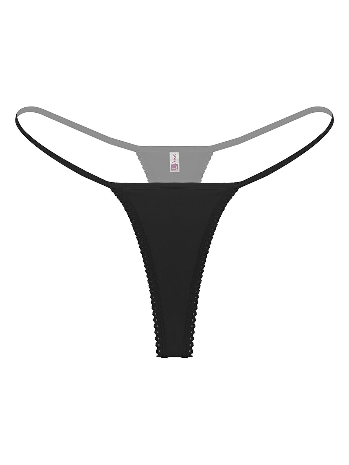 Azze  Siyah  Giyim Kadın  String