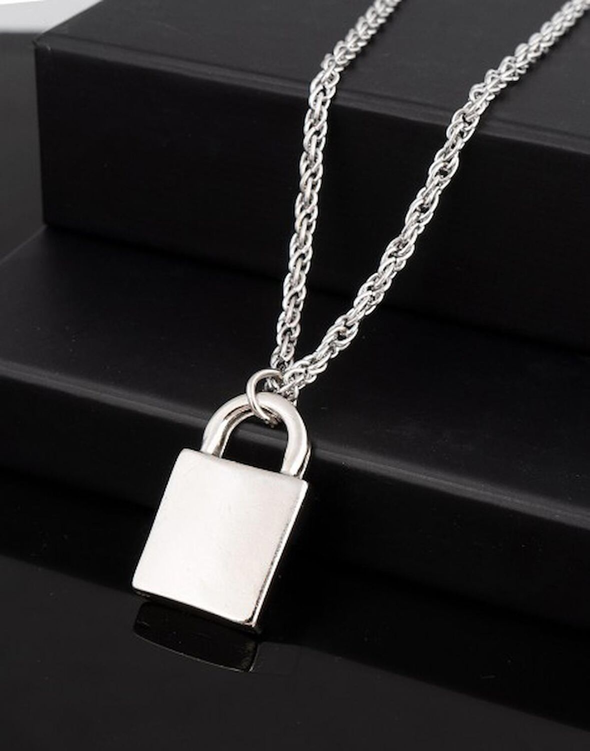 Padlock Kolye FT2230GM