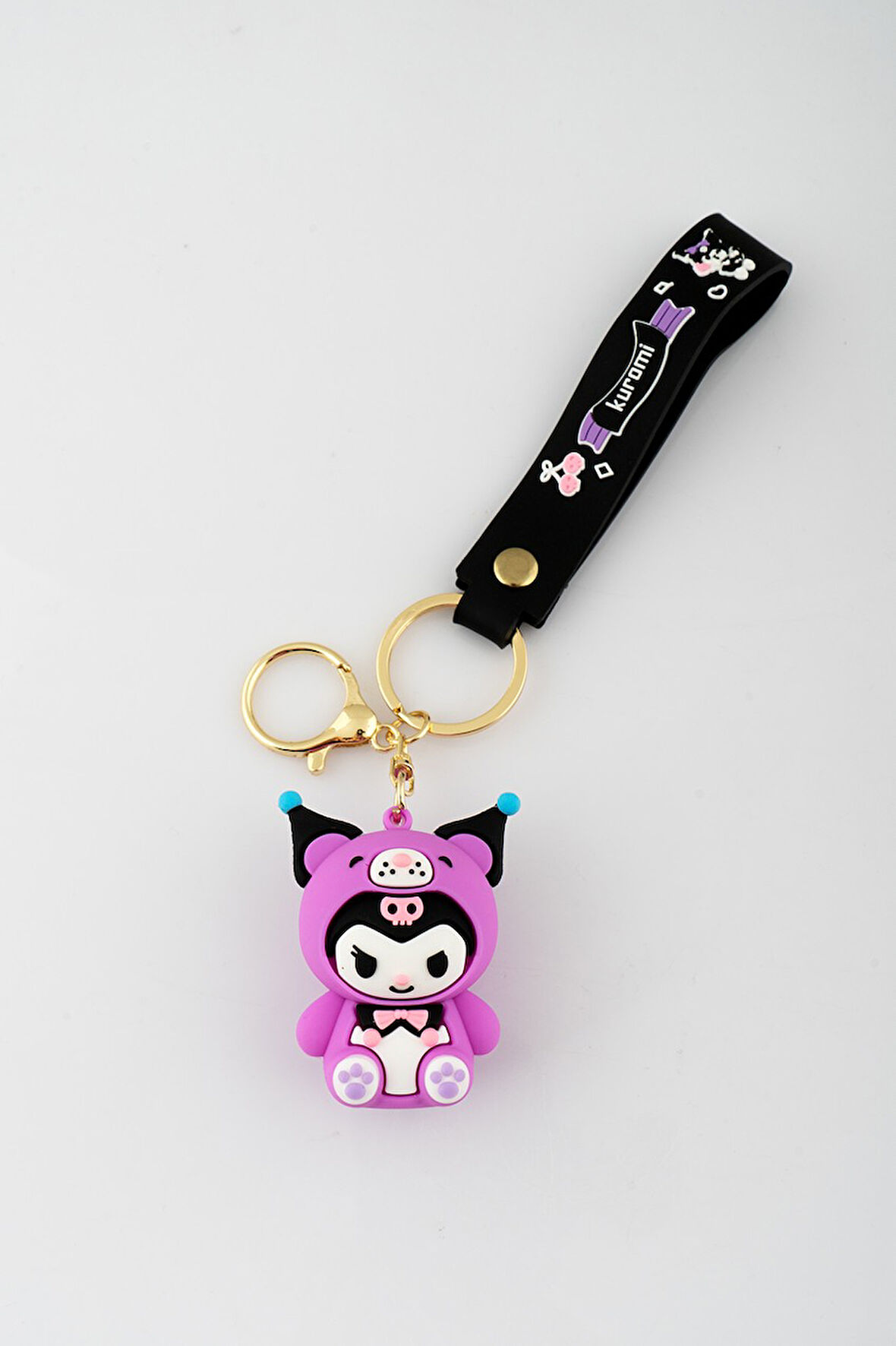 Kuromi Silikon Anahtarlık FT2431MR