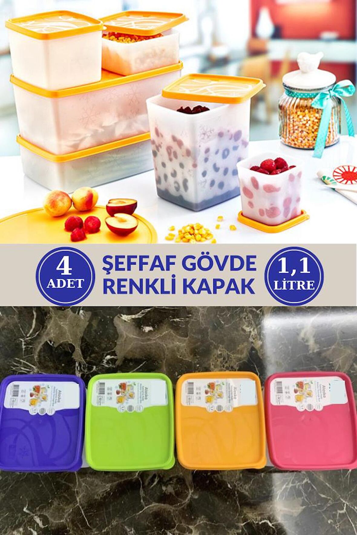 Flosoft Alaska 1,1 Litre 4'LÜ ANA Ürün