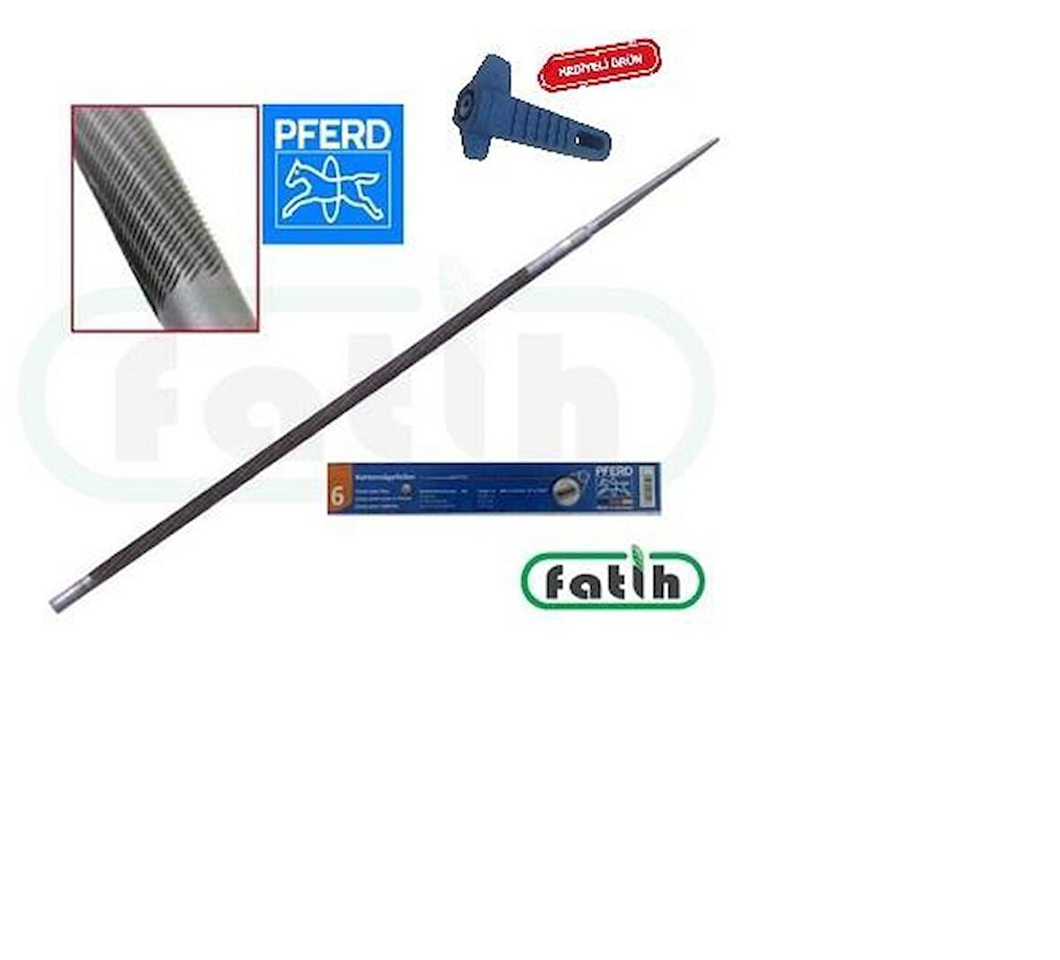 Pferd 7/32 - 5,5 mm Kalın Motorlu Testere Zincir Eğesi