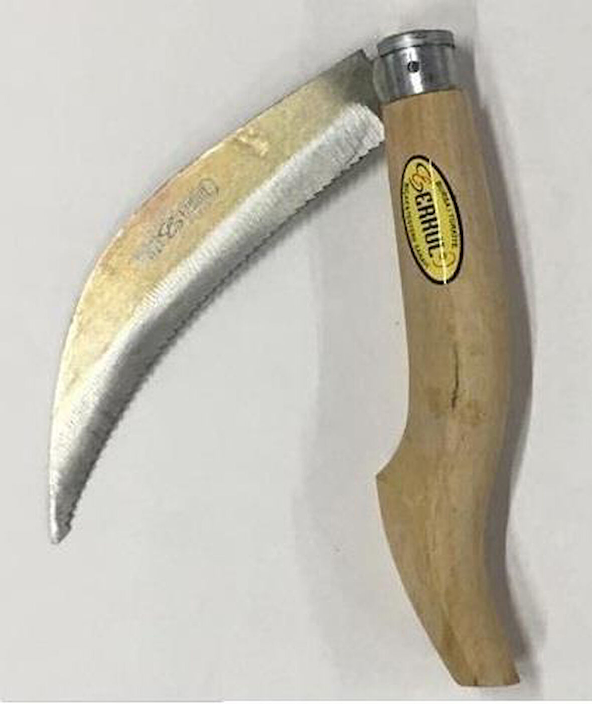 Fındık Muz Asma  Bıçağı Erkul Orta Boy 34 cm Çelik  Testere Ağız