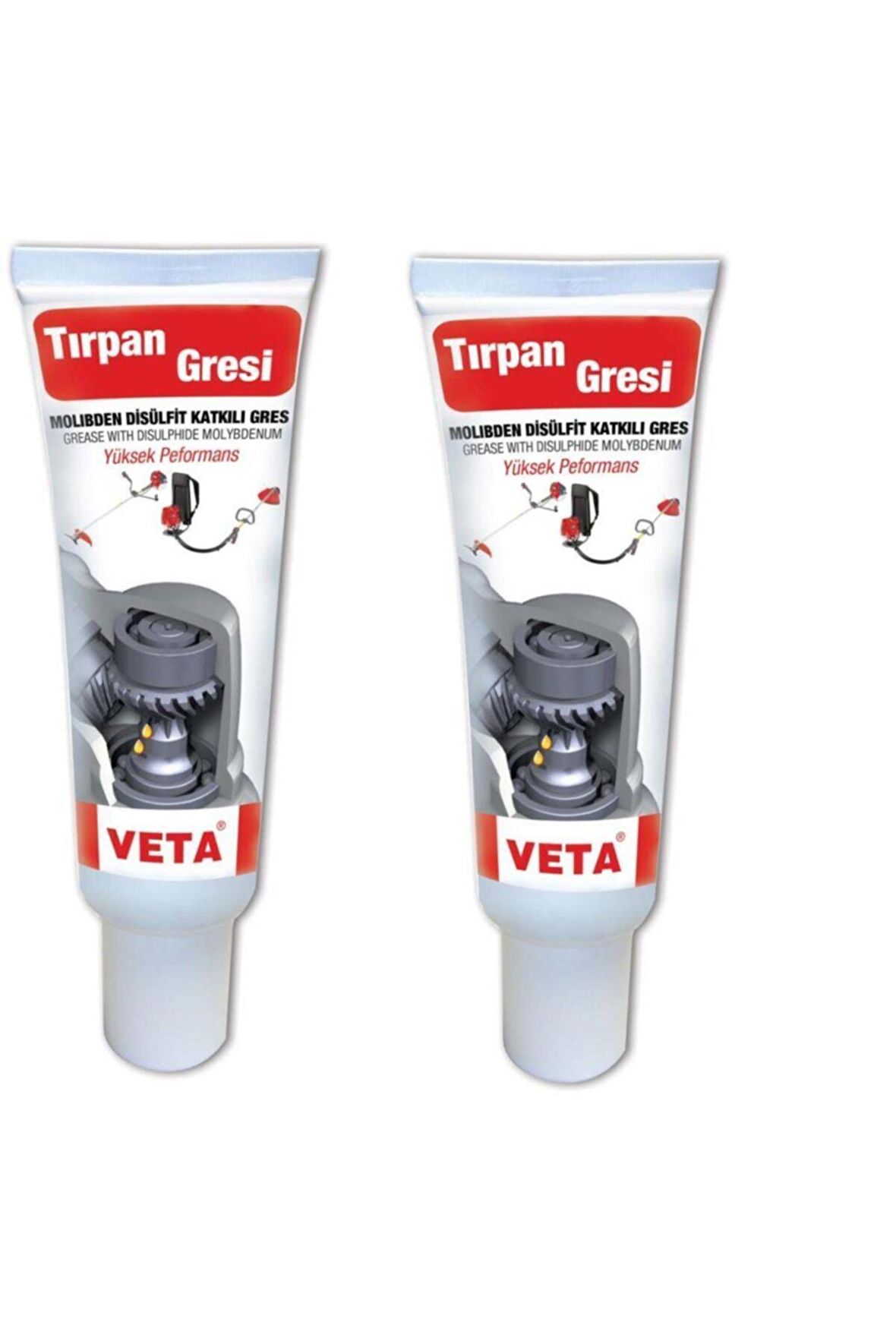 Tırpan Gres Yağı 150 Gr. Yüksek Isı 200° 2 Adet