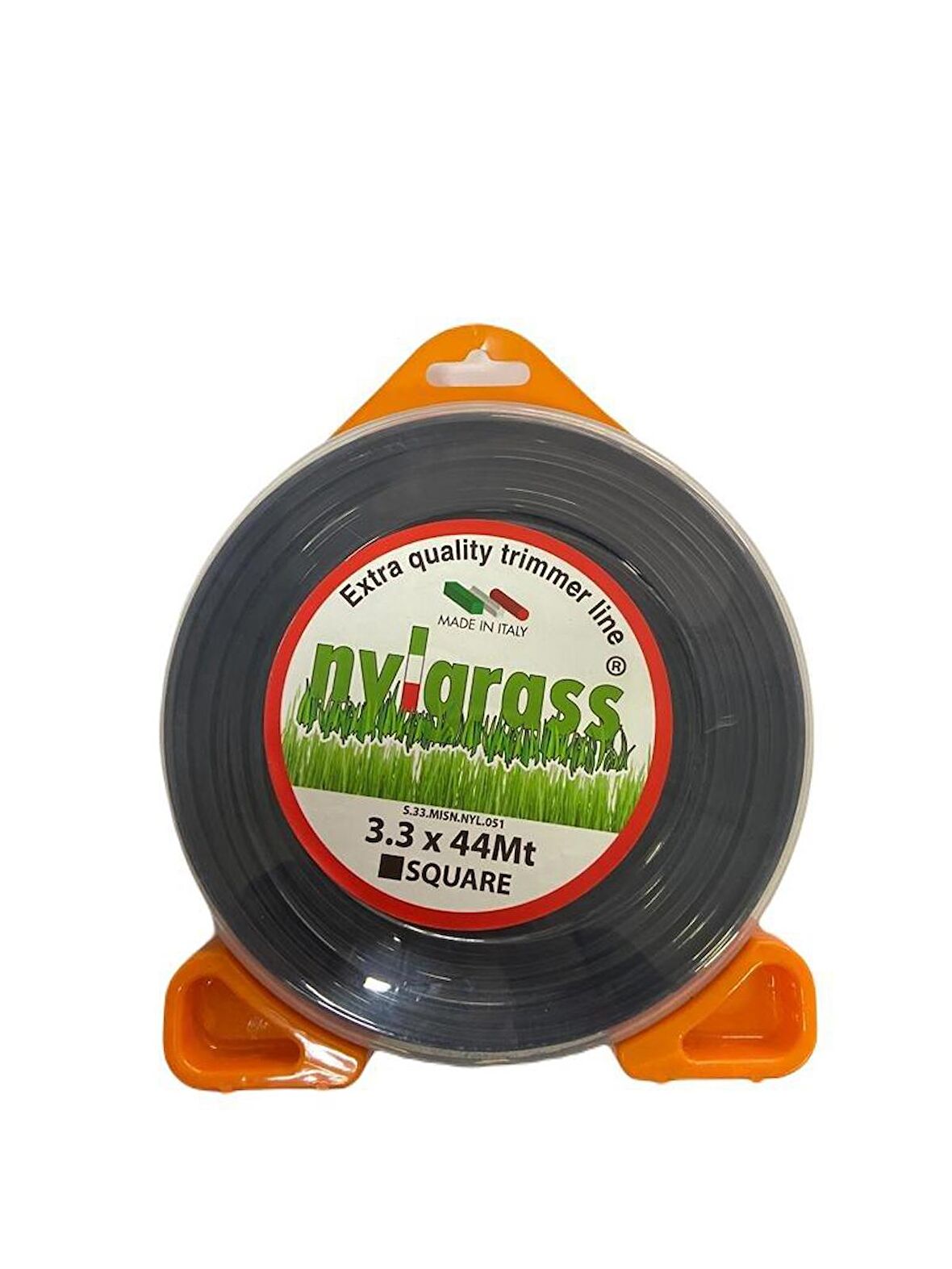 Nylgrass Motorlu Tırpan Misinası 3.3 mm Kare 44 Mt