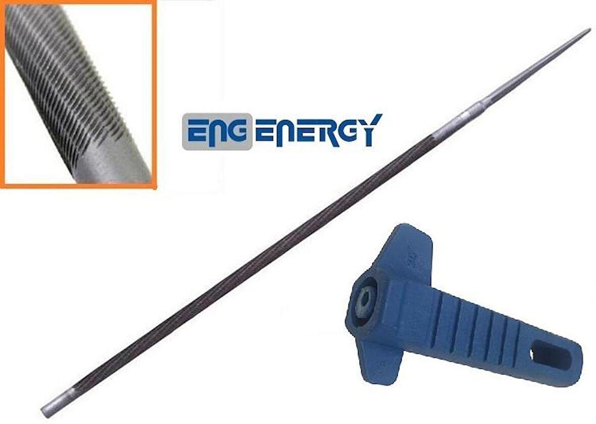 Energy Eğe Motorlu Testere Zincir Bileme Eğesi 5.2 mm 13/64