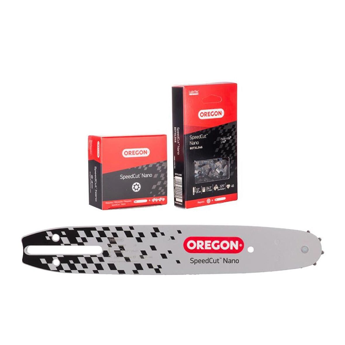 Oregon Kılavuz, Zincir ve Zincir Dişlisi Set 3/25 23 Diş Nano 
