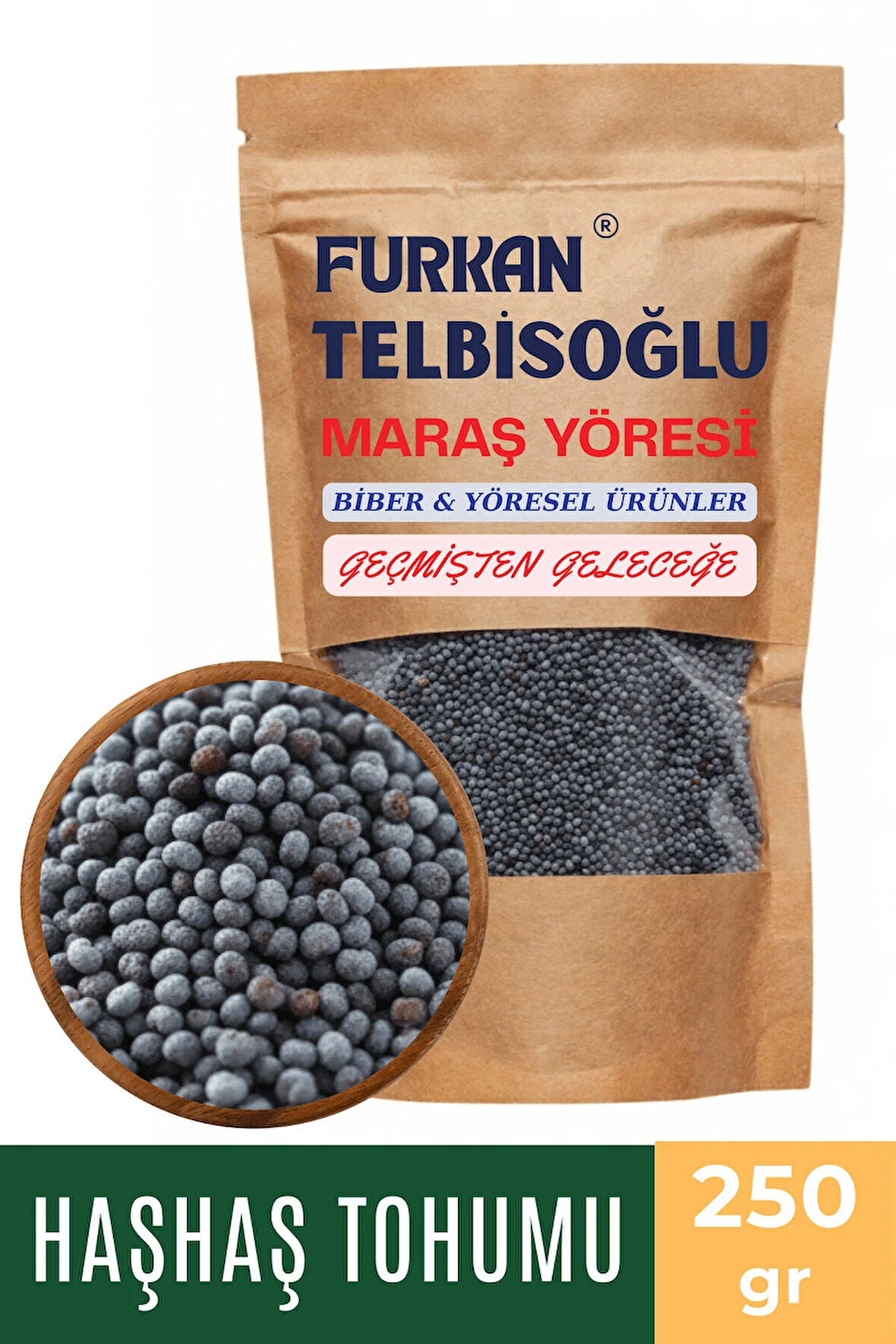 Mavi Haşhaş Tohumu 250GR