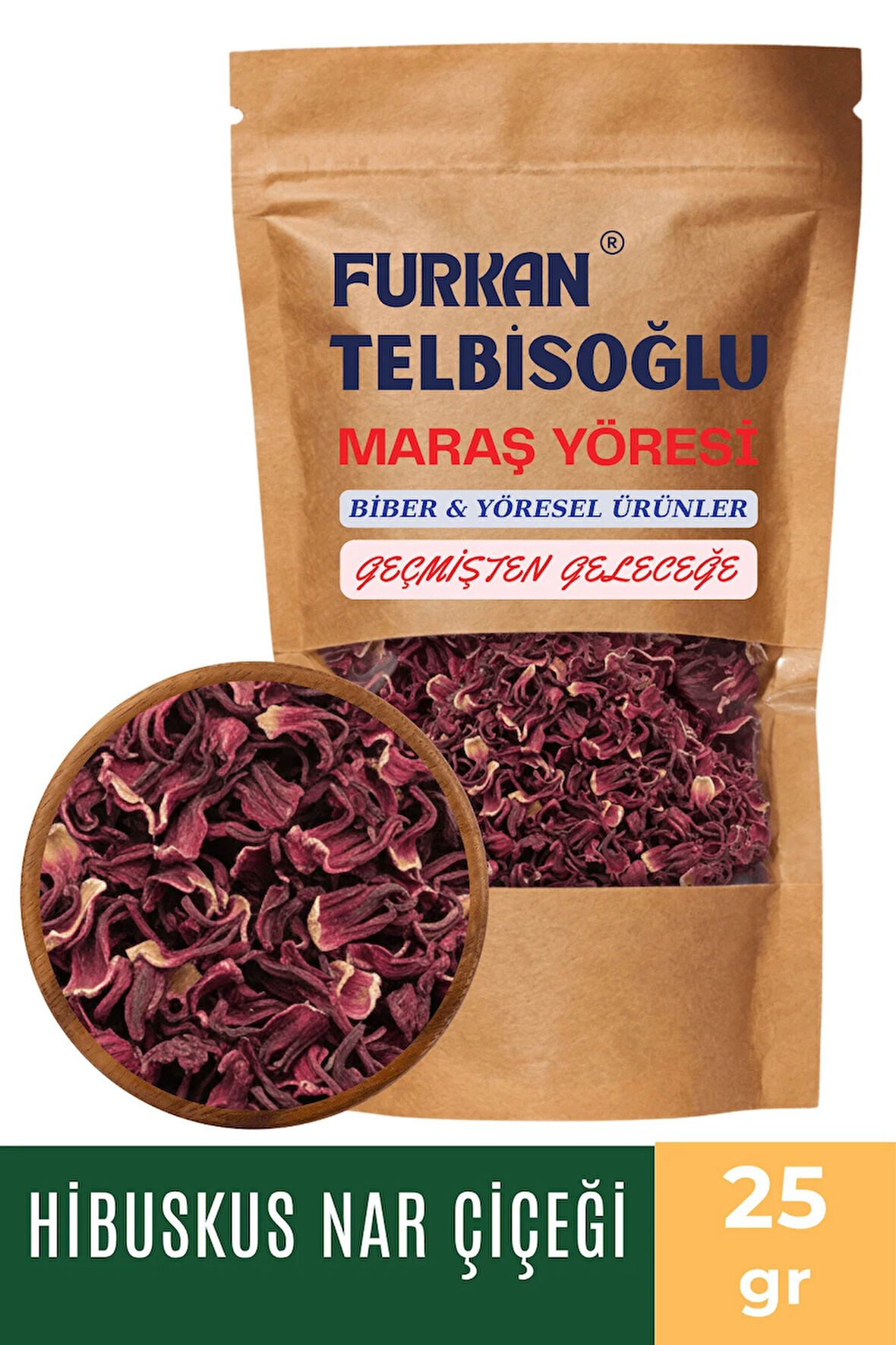 Hibiskus Nar Çiçeği Otu 25GR