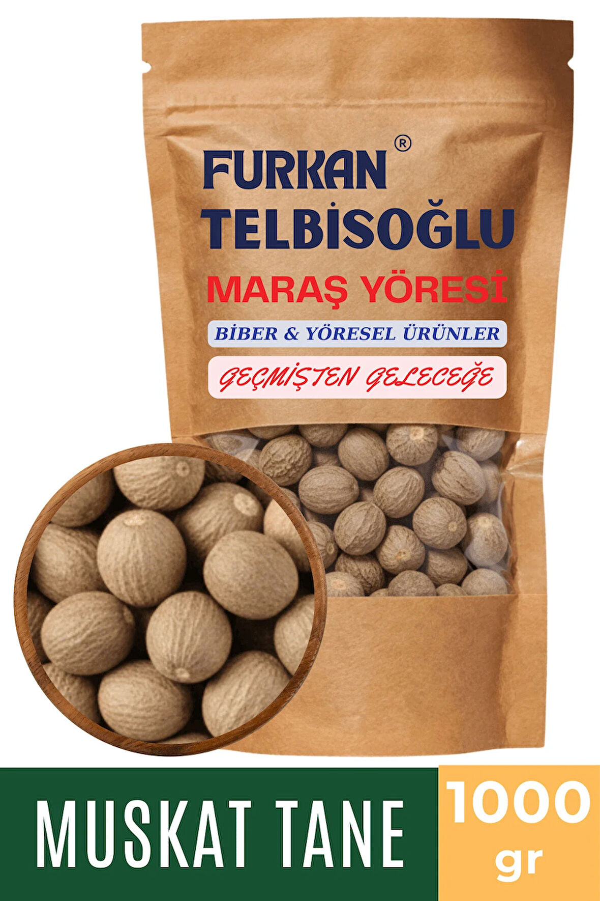 Muskat Tane 1000GR
