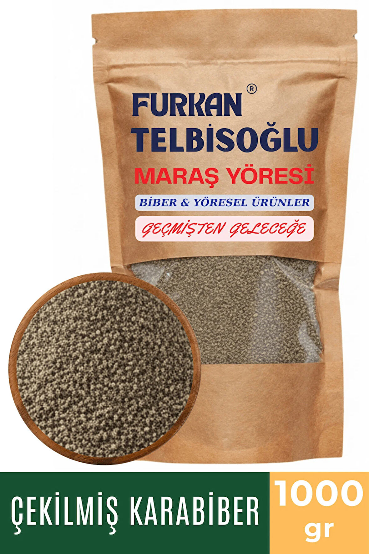 Çekilmiş Toz Karabiber 1000GR