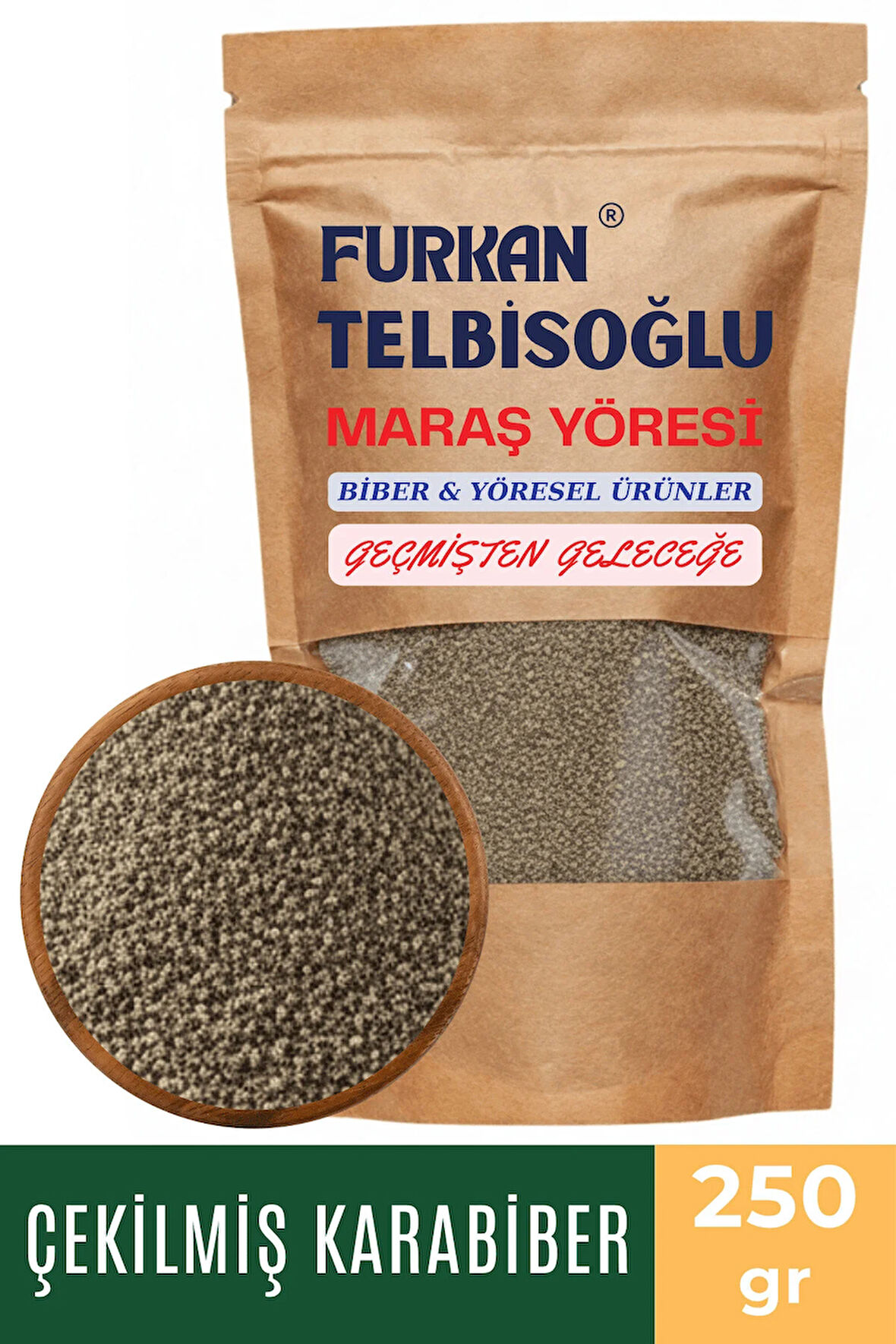 Çekilmiş Toz Karabiber 250GR