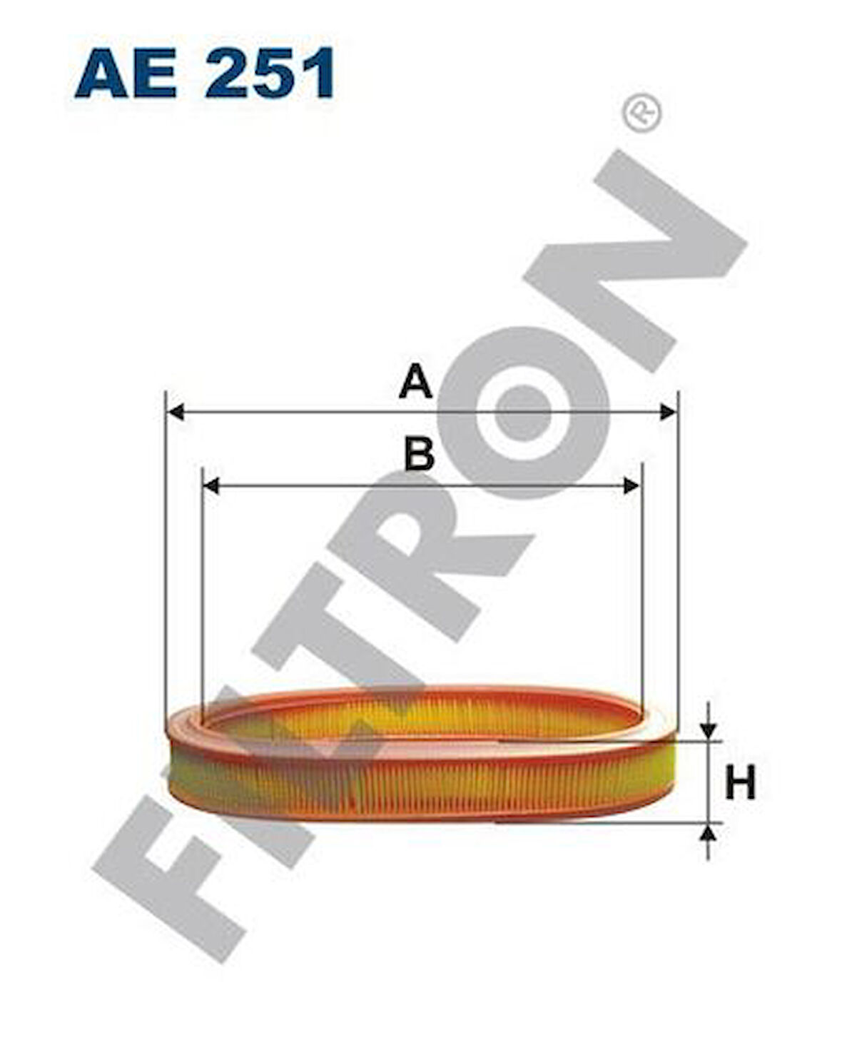 Filtron AE251 Hava Filtresi Ford 89BF9601BA