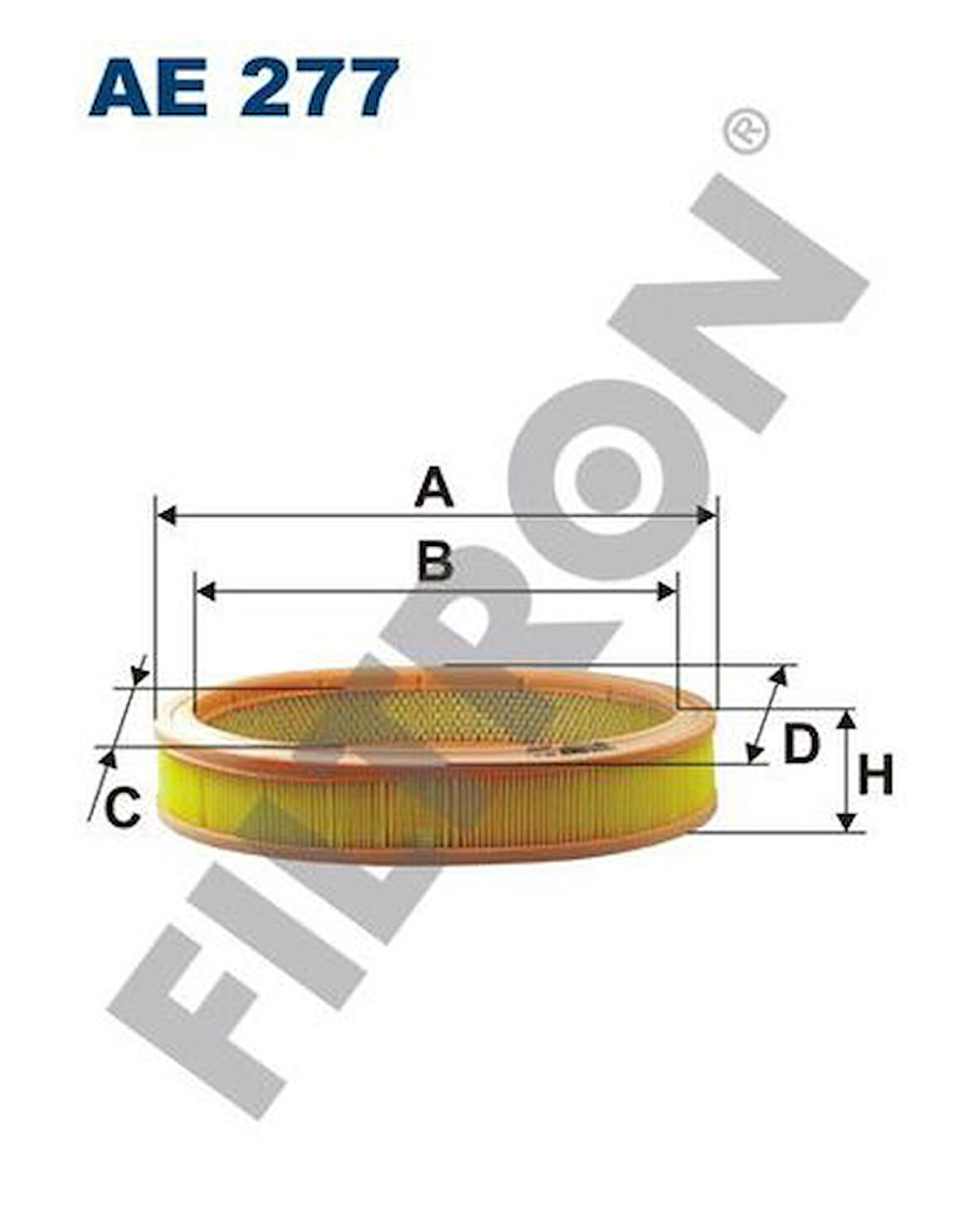 Filtron AE277 Hava Filtresi Renault 11 1.7 Gt75Hp 10 84 07 88 8933001795