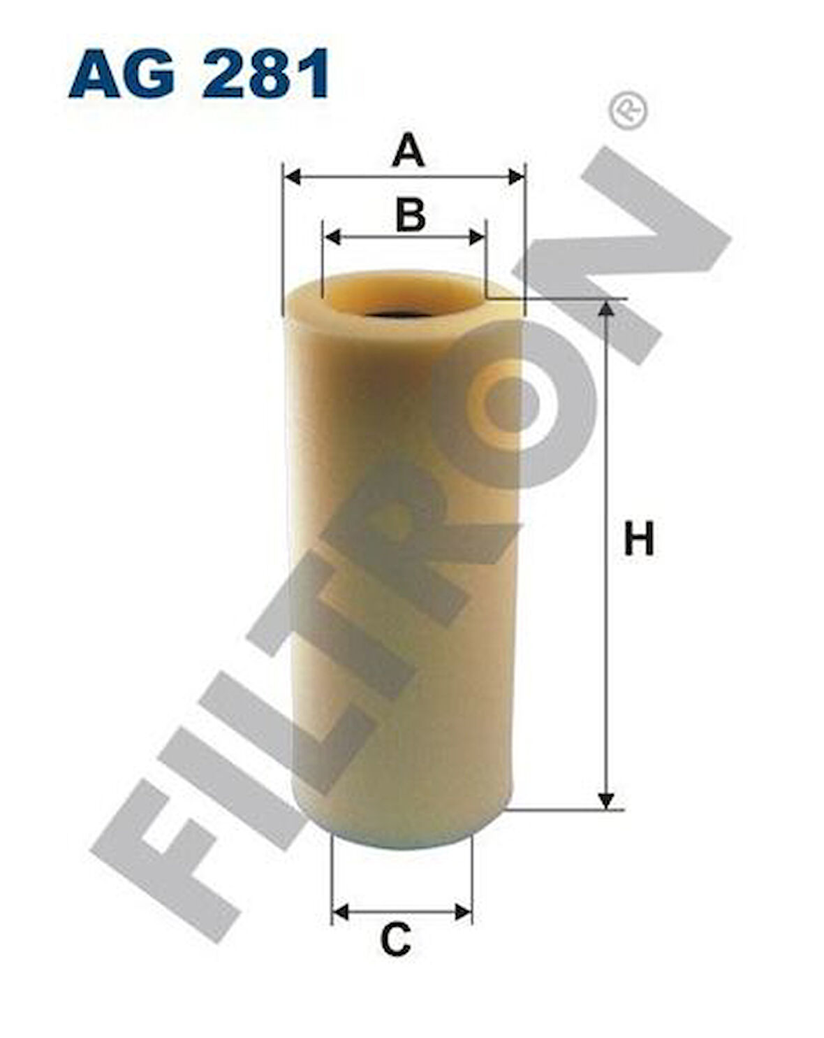 Filtron AG281 Hava Filtresi Peugeot 205-309 1445.96