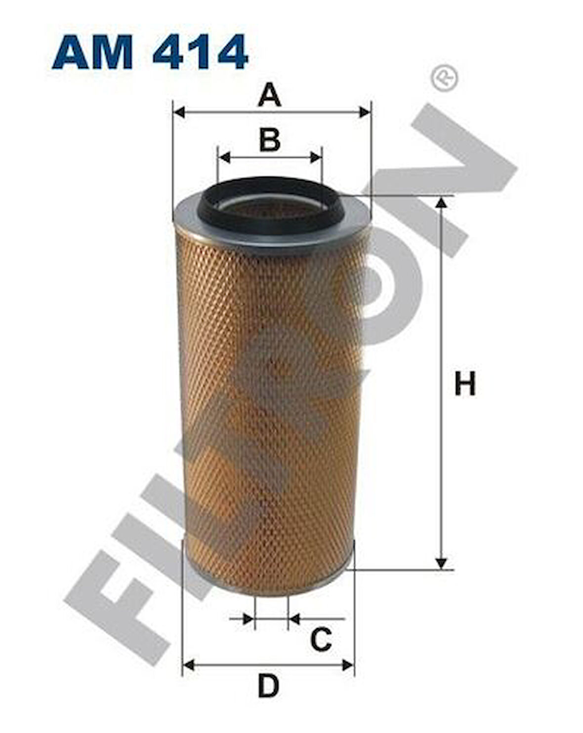 Filtron AM414 Hava Filtresi Renault DAF Iveco Magırus-Deutz 695633