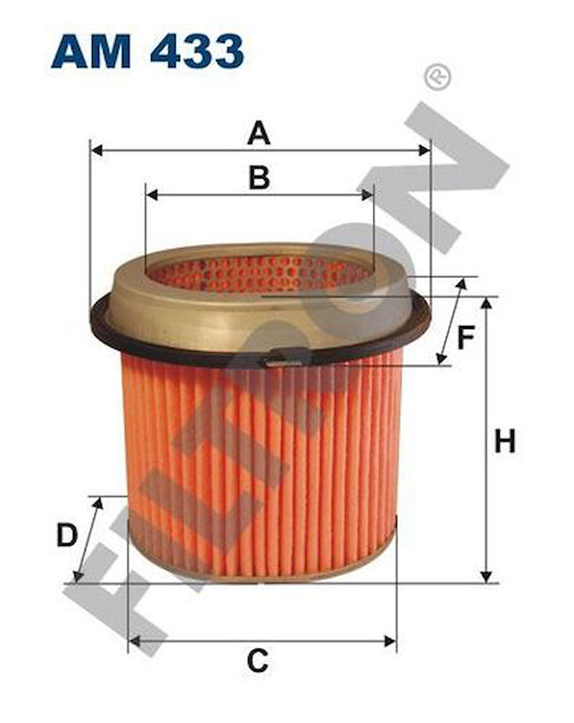 Filtron AM433 Hava Filtresi Elantra 91 95 Sonata 92 97 MD620385